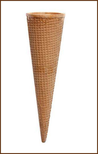 Single Scoop Moulded Ice Cream Cone