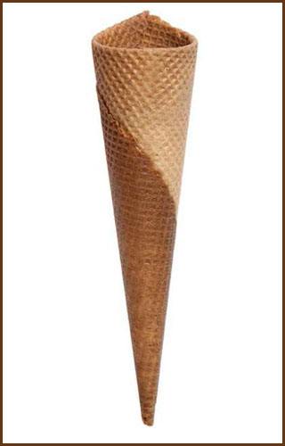 Single Scoop Moulded Ice Cream Cone